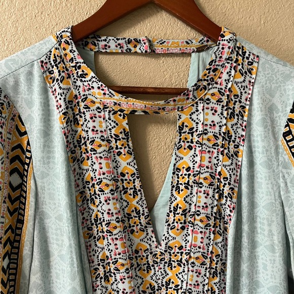 Free People Tegan border printed mini dress - Picture 8 of 10